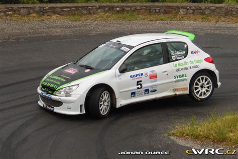 Clemençon Benjamin Fouret Jessica Peugeot 206 S1600 Rallye