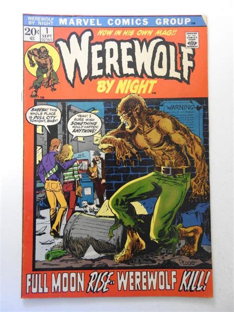 Werewolf By Night 1 1972 VG Condition Comic Books Bronze Age