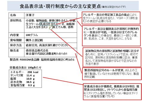 4月1日食品表示法施行 新制度でここが変わる（1）一括表示 Foocomnet