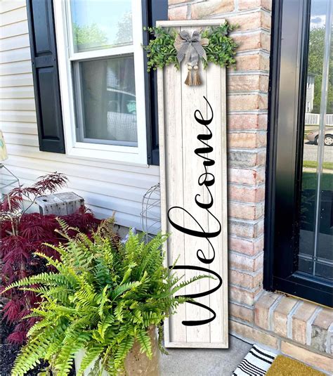 Amazon Outdoor Welcome Sign For Front Porch Standing X