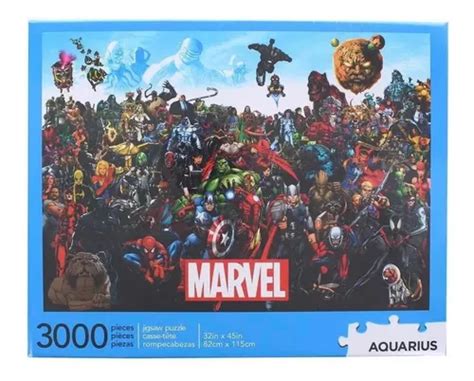 Rompecabezas Marvel Cast Avengers 3000 Piezas Aquarius