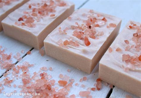 Pink Himalayan Salt Soap Recipe • Lovely Greens