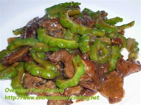 Pork And Ampalaya With Oyster Sauce Recipe Panlasang Pinoy Recipes