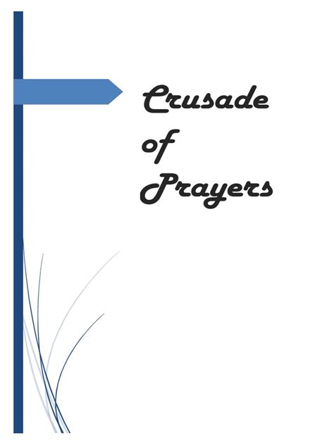 Crusade of Prayers Booklet | PDF | Grace In Christianity | God The Father