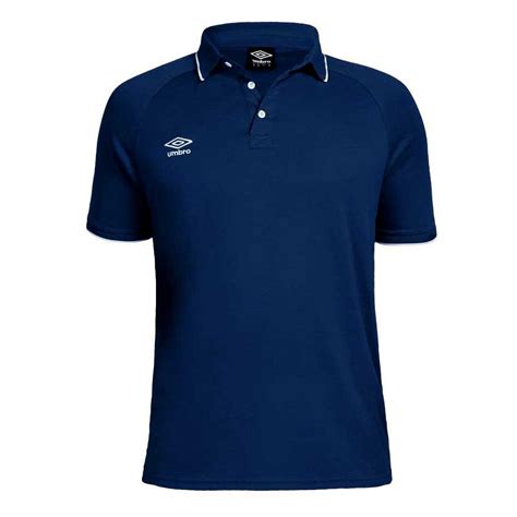 Umbro Torch Short Sleeve Polo Shirt Blue Goalinn