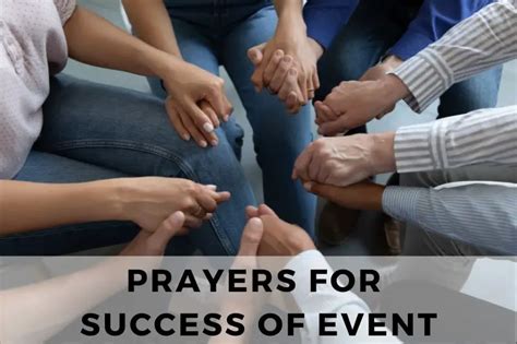 15 Prayers For The Success Of Your Event Strength In Prayer