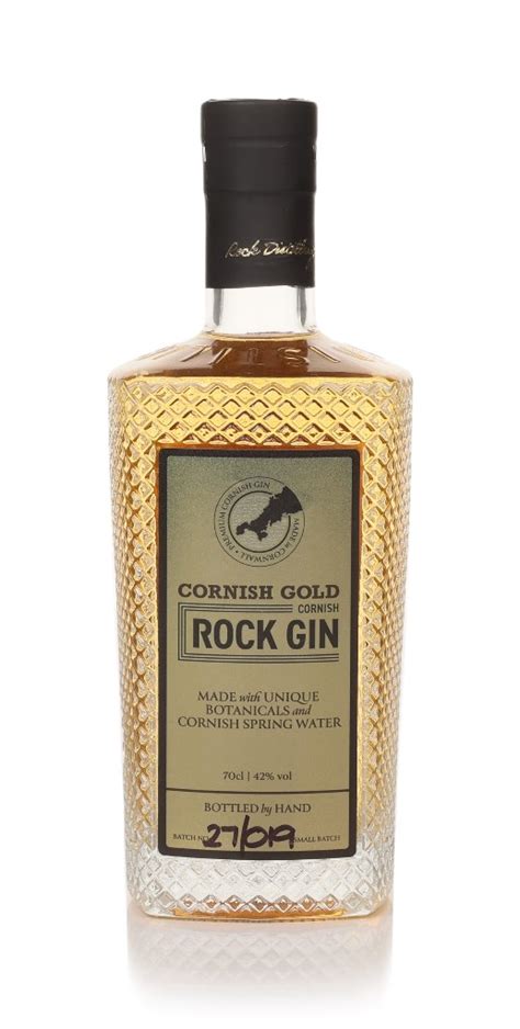 Cornish Rock Gin Cornish Gold 70cl Master Of Malt