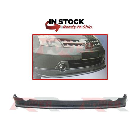 Nissan Grand Livina 2006 OEM Style Front Skirt Skirting Bumper Lower