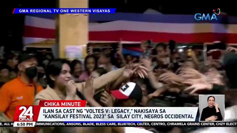 Ilan Sa Cast Ng Voltes V Legacy Nakisaya Sa Kansilay Festival