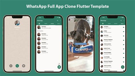 Whatsapp Clone Built Using Flutter Images