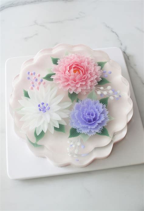 3D Art Floral Jelly Cake (BASIC) – Bakefresh