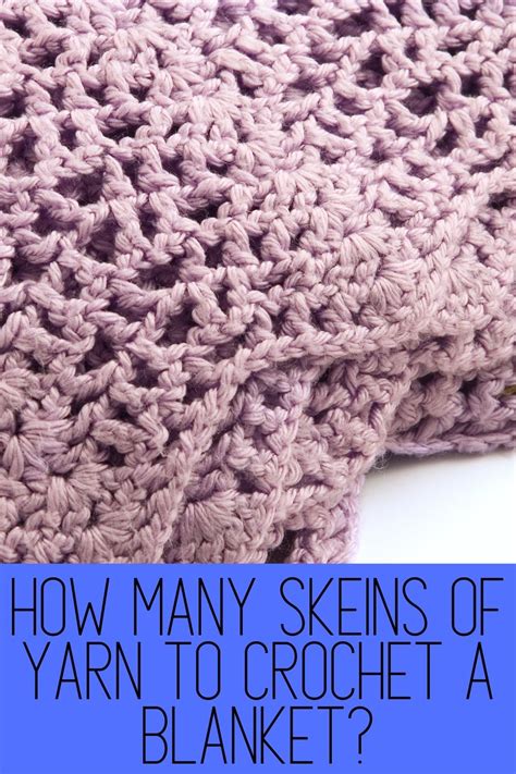 How Much Yarn Do You Need For A Crochet Blanket Baby Afghan Crochet