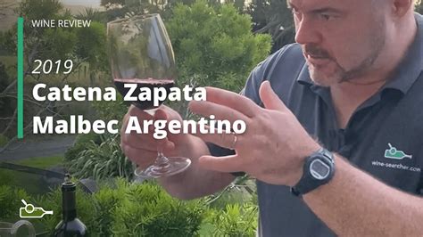 Wine Review Catena Zapata Malbec Argentino 2019 YouTube