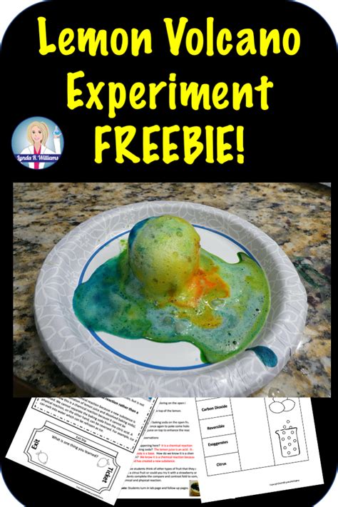 Making A Lemon Volcano To Teach About Chemical Reactions Artofit