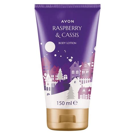 Avon Połyskujący balsam do ciała Malina i czarna porzeczka 150 ml