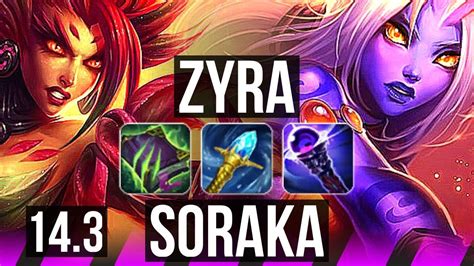 Zyra And Vayne Vs Soraka And Smolder Sup 900 Games 8 4 26 Kr Master 14 3 Youtube