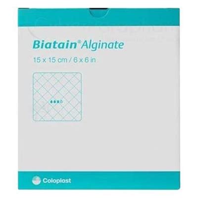 Coloplast Biatain Alginate Ag Dressing 3705 3715 3710 3740