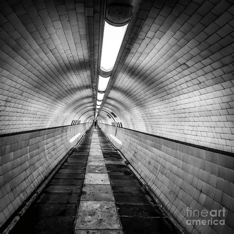 Tyne Tunnel Pedestrian Path Photograph by Andrew Pounder - Pixels