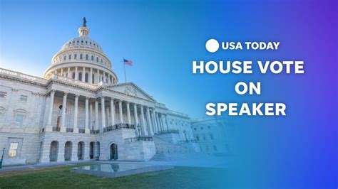 Watch House Of Representatives Votes On The Next Speaker Usa Today