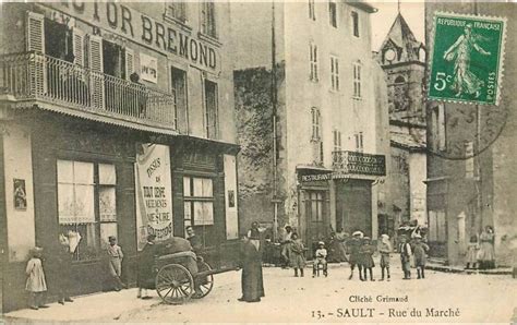 Photos Et Carte Postales Anciennes De Sault Mairie De Sault Et Son