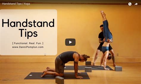 Handstand Tips - dannipomplun.com