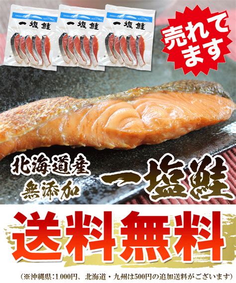 【楽天市場】北海道産 一塩鮭 15切入 5切入×3袋 送料無料 薄塩 無添加 国産 鮭 サーモン 食材 切身 魚 便利 真空パック 高たんぱく