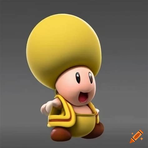 Mario Yellow Toad