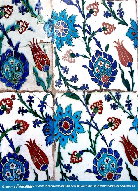 Azulejos Orientales Imagen De Archivo Imagen De Floral 1280617