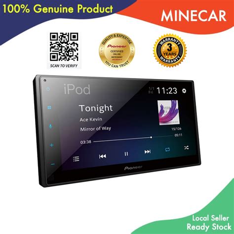 Pioneer Dmh A Bt Inches Wireless Apple Car Play Android Auto In