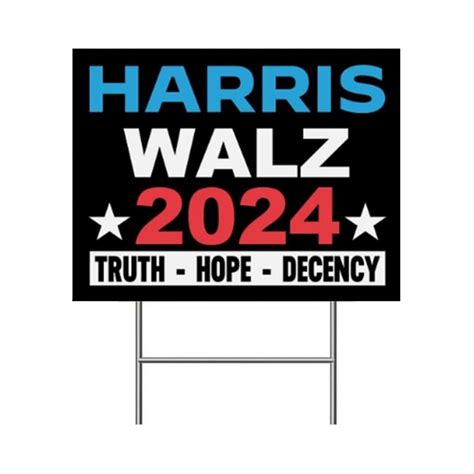 Harris Walz 2024 Kamala Harris Tim Walz Waltz For President Yard Sign Outdoor Lawn Garden Sign