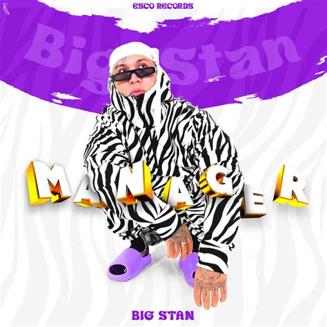 Manager Single By Big Stan Spotify