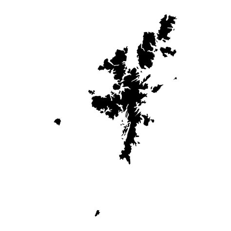 Shetland Islands Map Scotland 8