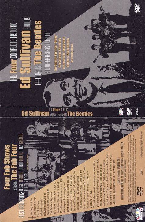 The Four Complete Historic Ed Sullivan Shows Featuring The Beatles