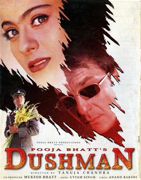 Dushman 1998 Kajol Sanjay Dutt | Bollywood posters, Bollywood movies ...