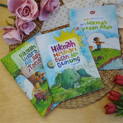 Buku Anak Seri Hikmah Ciptaan Allah Udara Air Api Matahari Bulan Plus