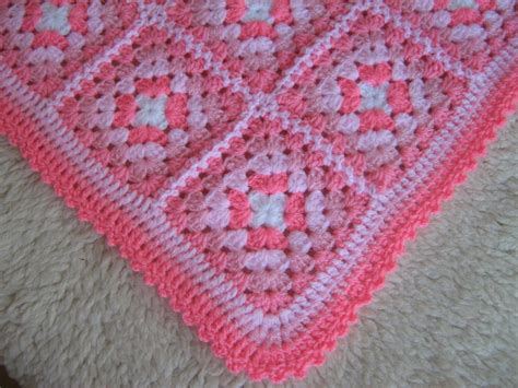 Granny Square Afghan Blanket Handmade Colorful Patchwork Etsy Canada