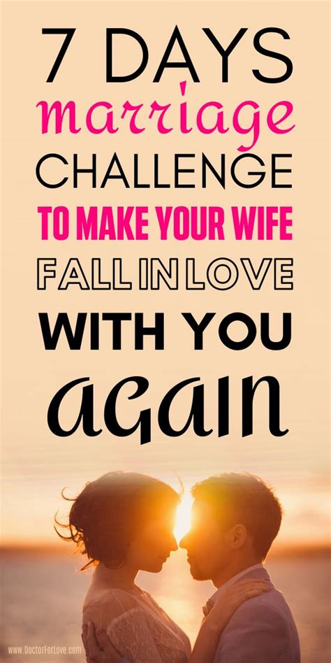 7 Days Of Romantic Messages For Wife Make Her Love You Again