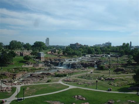 Sioux Falls Sd Visiting Falls Park Photo Picture Image South