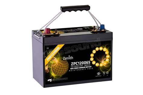 Zenith ZPC120065 Batterie Per Avviamento E Servizi Batterie GEL AGM