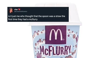 Why Is the McFlurry Spoon Shaped Like That? We Finally Know the Answer