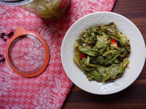 Chinese Pickled Mustard Greens