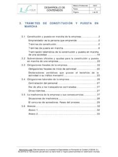 3 TRÁMITES DE CONSTITUCIÓN Y PUESTA EN MARCHA 3 tr 193 mites de