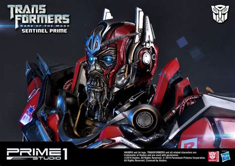 Statue Sentinel Prime Transformers Dark Of The Moon Statue By Prime 1