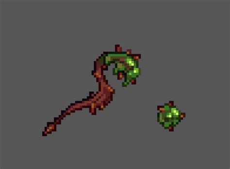 Spiked slime staff : r/Terraria