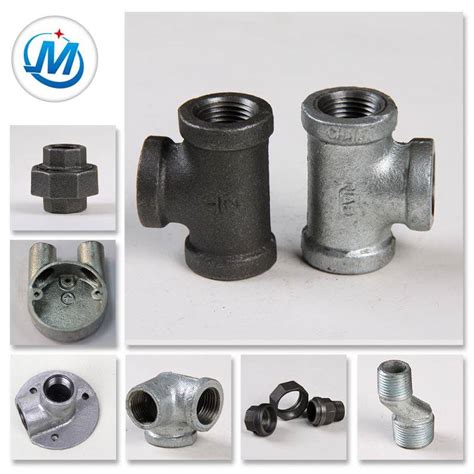 Ansi Din Bs Npt Standard Galvanized Malleable Cast Iron Pipe Fittings China Hebei Jinmai Casting