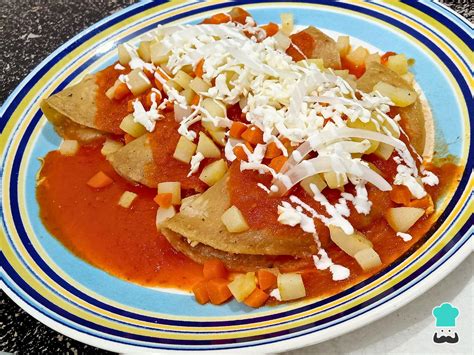 Enchiladas Potosinas Con Papa Y Zanahoria Receta ORIGINAL