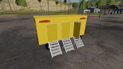 Pack 5 Remorques PINDER FS19 KingMods