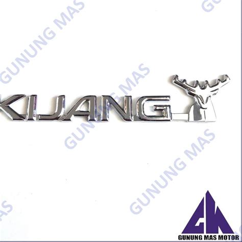 Jual New Emblem Logo Kijang Tanduk Toyota Kijang Kapsul Kf 60 Tulisan