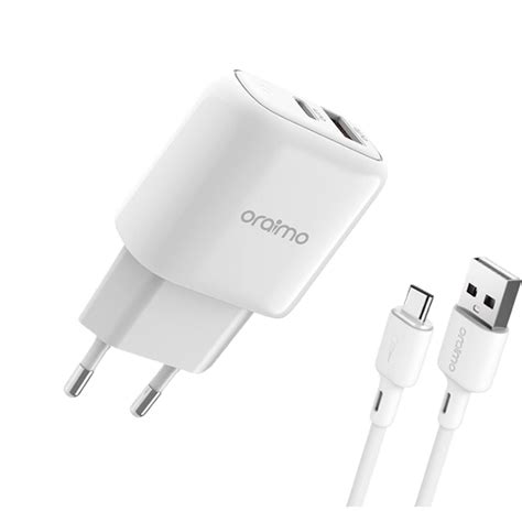 Oraimo Powercube Pro W Fast Charging Charger Kit With Lightning Cable