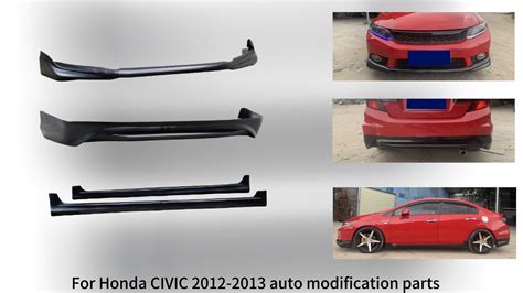 Wide Body Kit For Honda Civic The Pp Auto Body Systems Includes